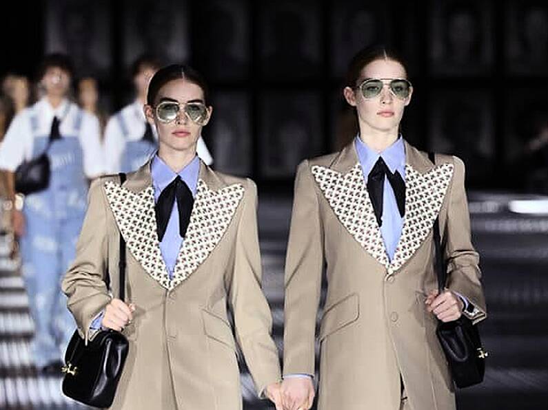 Wexford twins strut up a storm at Gucci's show in Milan