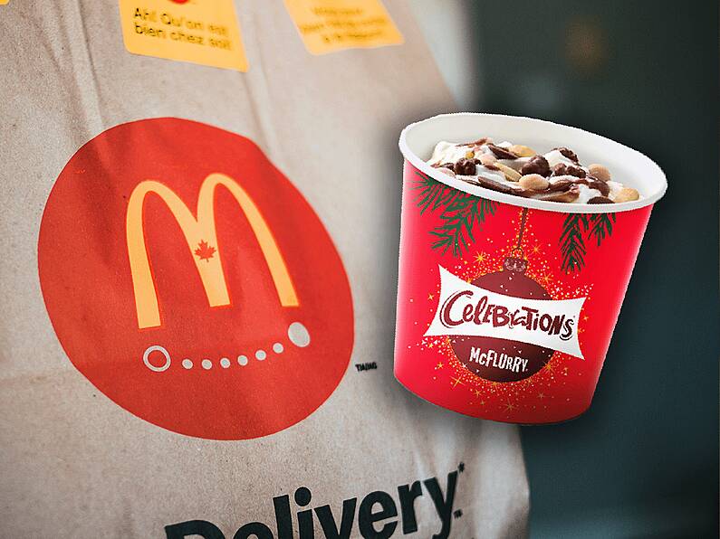 McDonald's reveals Christmas menu loaded with festive favourites