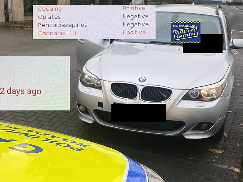 Unlicensed BMW motorist under the influence of drugs arrested in Tipperary