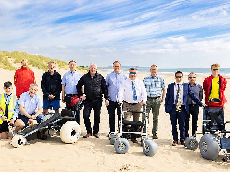 Beach strollers and wheelchairs available free of charge in Wexford