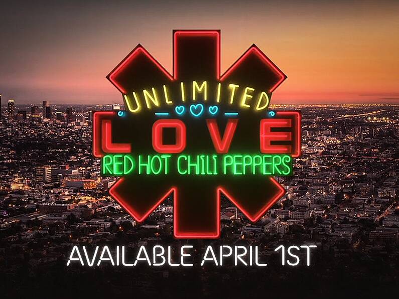 Red Hot Chili Peppers release first single from upcoming album 'Unlimited Love'