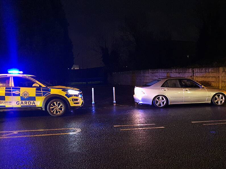 Lexus driver arrested for drifting around a roundabout in Waterford City