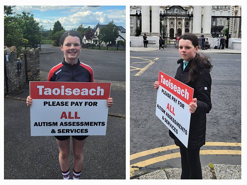 Tipperary teen begins weekly protest at government buildings for people with autism