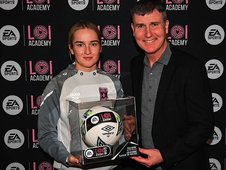 Wexford Youths Star Ceola Bergin scoops EA SPORTS WU19 LOI Academy Player Of The Year