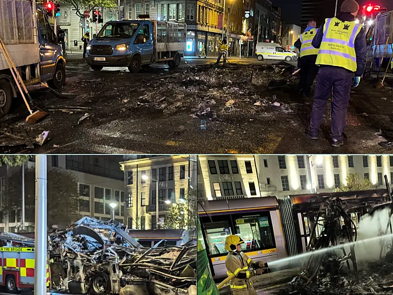 Clean up begins at Dublin City centre following riots (pictures/videos)