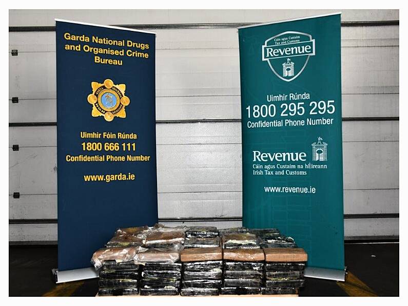 150kgs of cocaine worth €10.5 million seized at Dublin Port