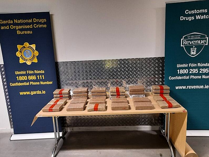 €2.1 million worth of cocaine seized in Rosslare