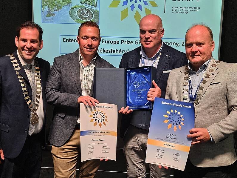 Carlow town win gold in Europe-wide competition