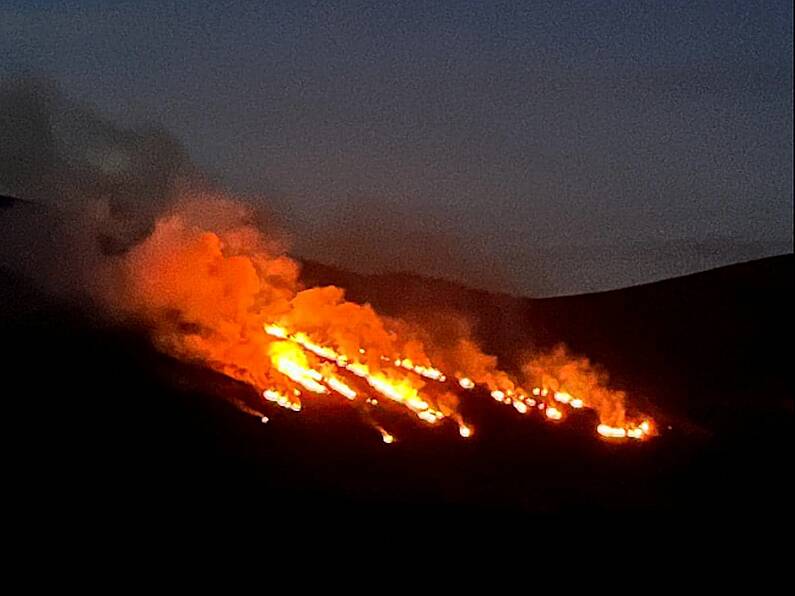 Fire services battle another blaze in Carlow