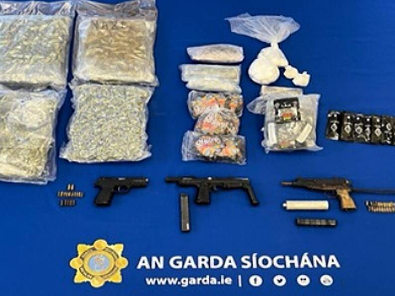 Three Firearms, ammunition and €177,000 of Suspected Drugs Seized in Operation Thor