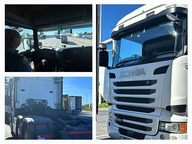 New unmarked Garda HGV launched to target distracted drivers