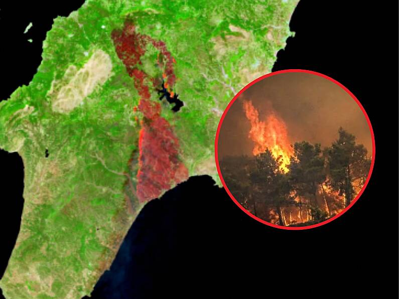 Irish citizens impacted by Rhodes wildfires