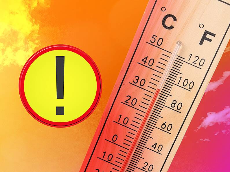 Status yellow temperature warning issued for Ireland