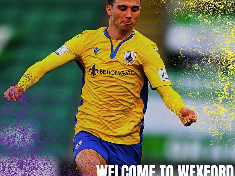 Wexford FC confirm the signing of Karl Chambers