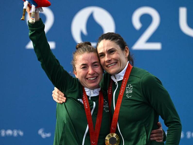 Katie-George Dunlevy and Wexford's Linda Kelly win silver at Paralympics