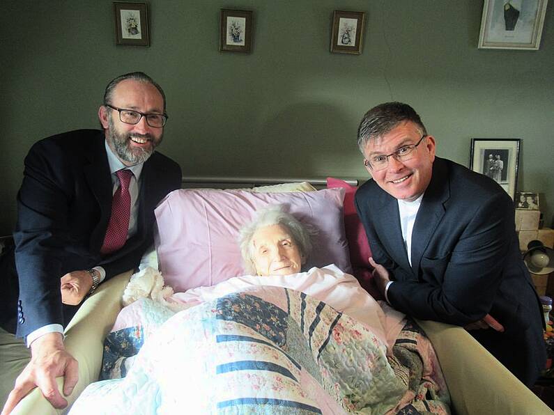 Ireland’s oldest person celebrates birthday