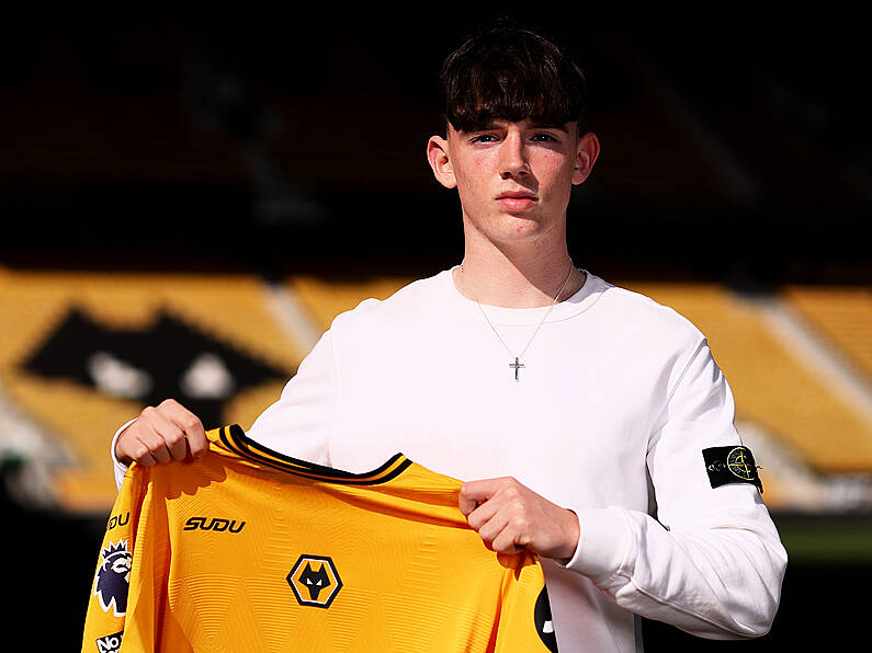 17-year-old Irish rising talent Luke O'Donnell signs for Wolves