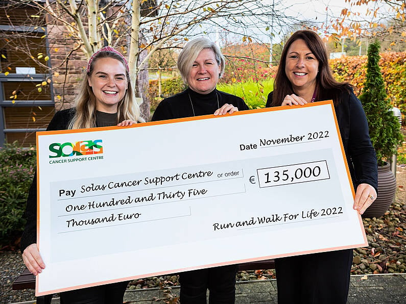 Solas Cancer Support Centre Run and Walk for Life raises €135,000