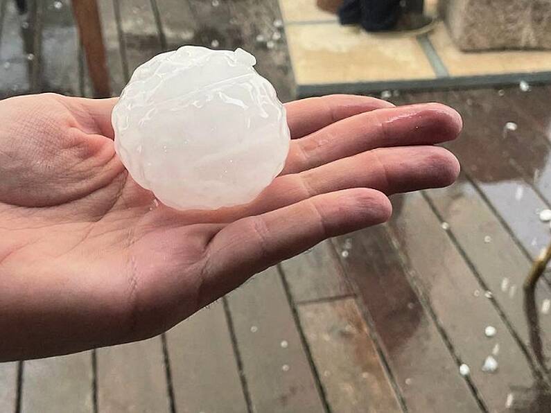 Toddler dies after being hit by a giant hailstone