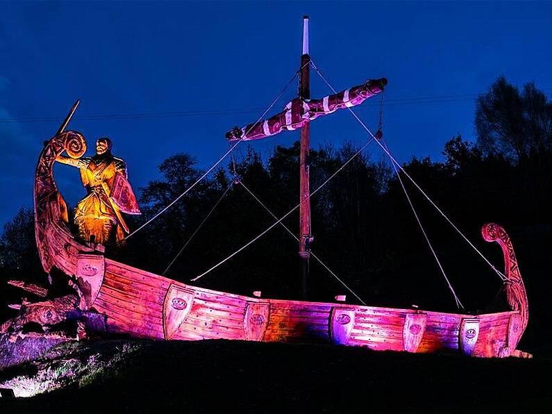 Waterford sculptor creates massive Norman-inspired monument from single tree in Wexford