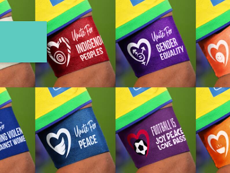 FIFA criticised for lack of pro LGBTQ+ stance in new ‘Unite’ armbands