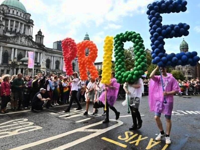 Thousands take to the streets of Belfast for Pride parade