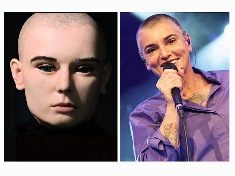 Wax figure made to resemble Sinéad O'Connor to be removed