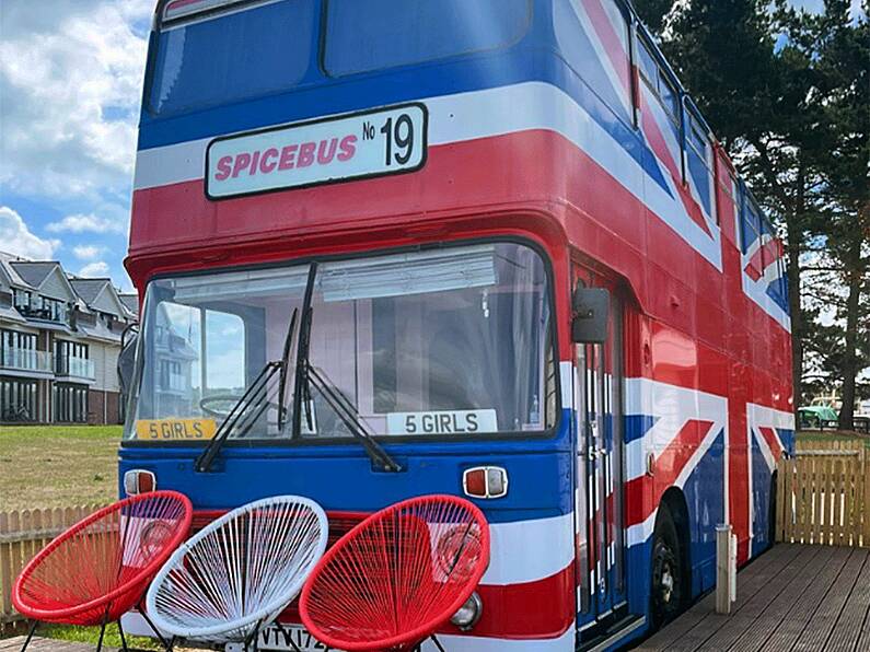 You can now stay on the Spice World movie double decker bus