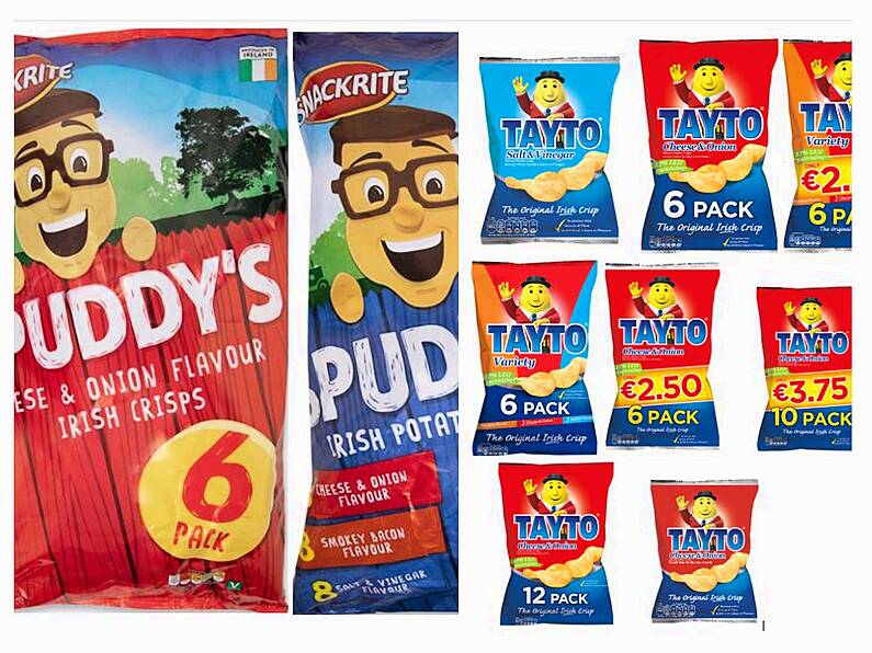 Major Irish crisps recall due to possible presence of rubber pieces