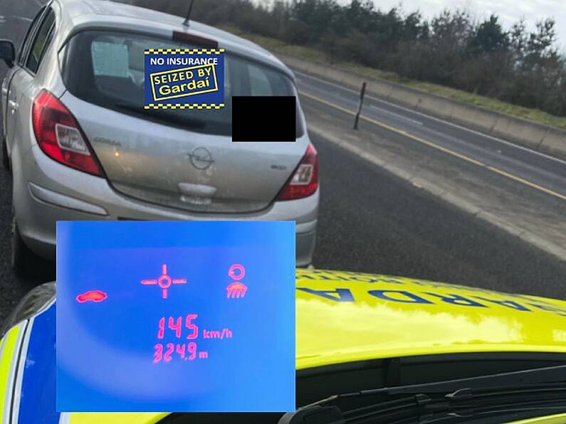 Tipp Gardaí arrest unlicensed motorist caught speeding at 145kph