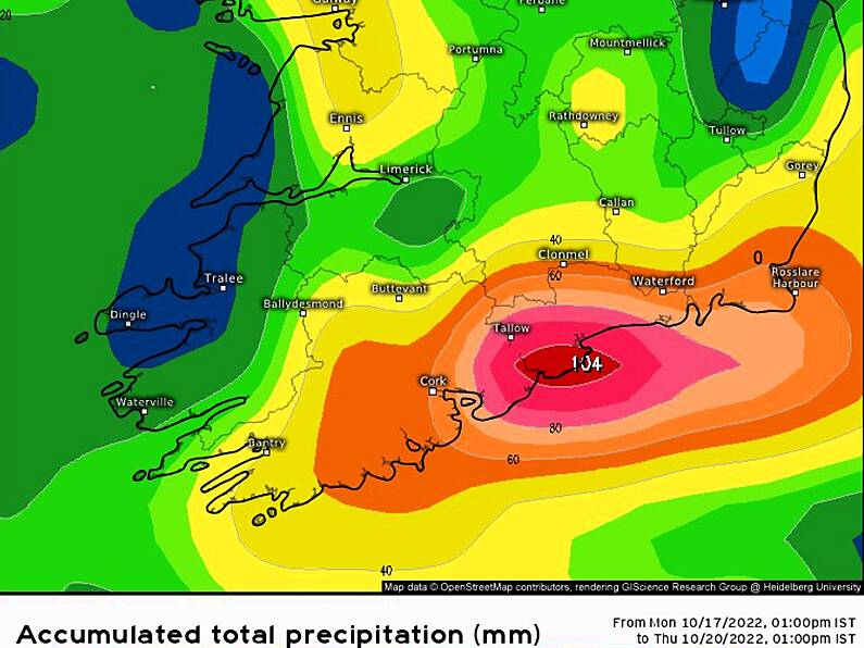 Status Orange rain alert issued in South East amid flood warnings