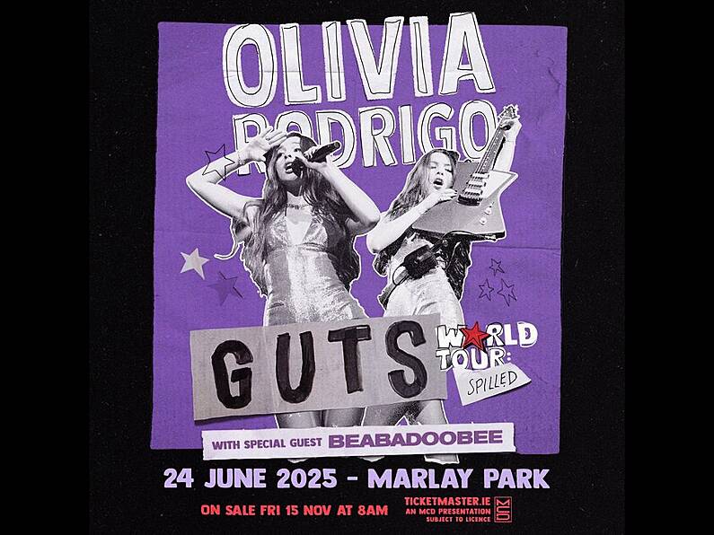 Olivia Rodrigo announces Marlay Park gig