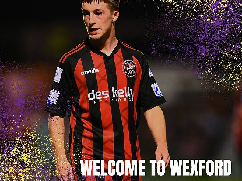 Wexford FC announce the signing of talented midfielder