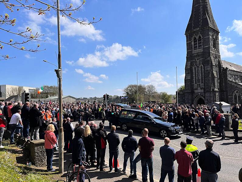 Thousands line the streets to pay tribute to Waterford's Craig Breen