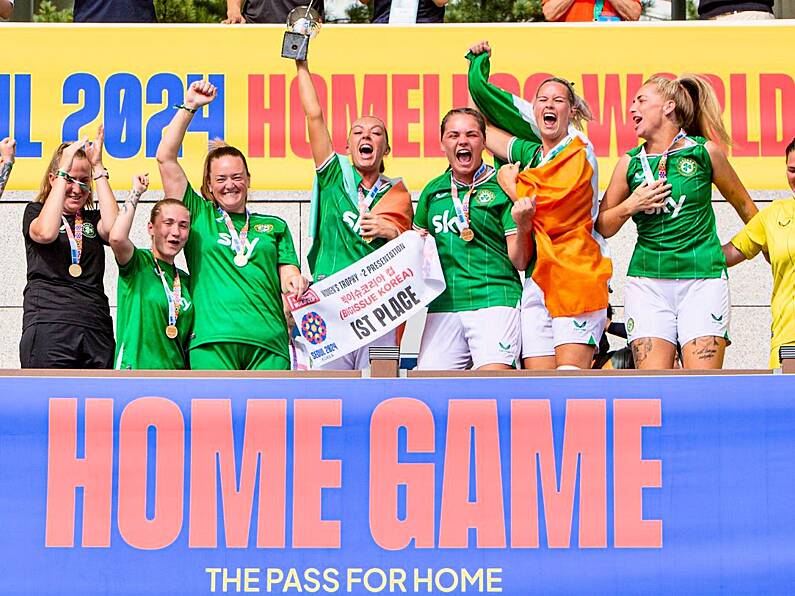 Ireland Women's Team win 2024 Homeless World Cup