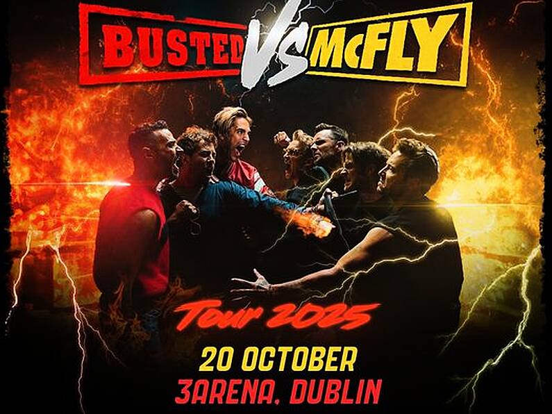 Busted vs McFly announce Dublin concert