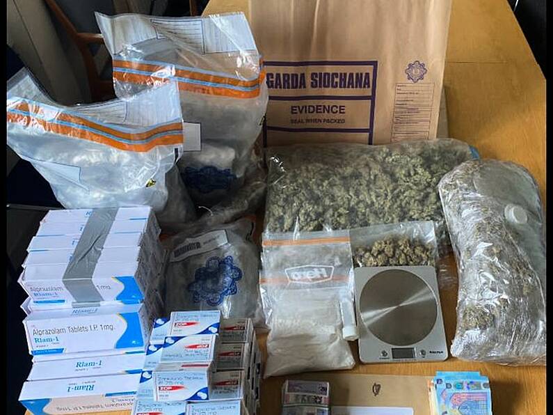 Man arrested in Waterford after seizure of drugs worth €141,000