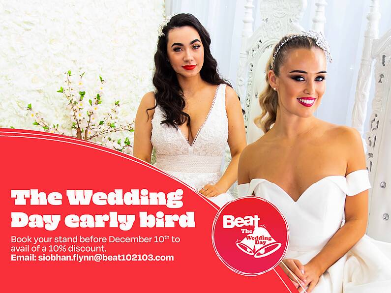 The Wedding Day Early Bird stand discount!