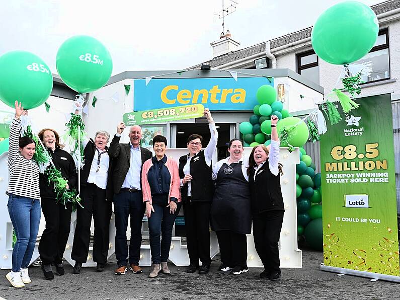 €8.5 million Kilkenny lotto winner finally comes forward as shop celebrates second win in 3 years