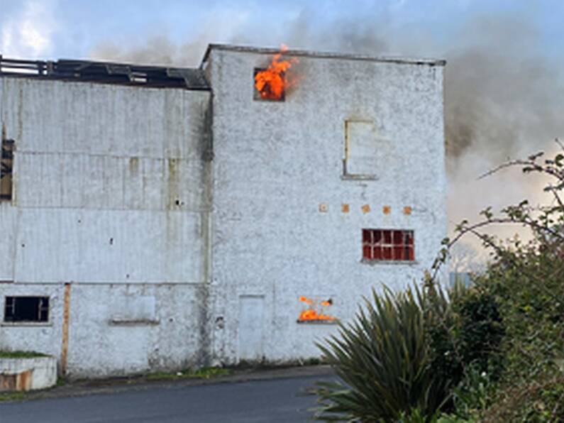 Emergency services attend blaze in Co. Waterford