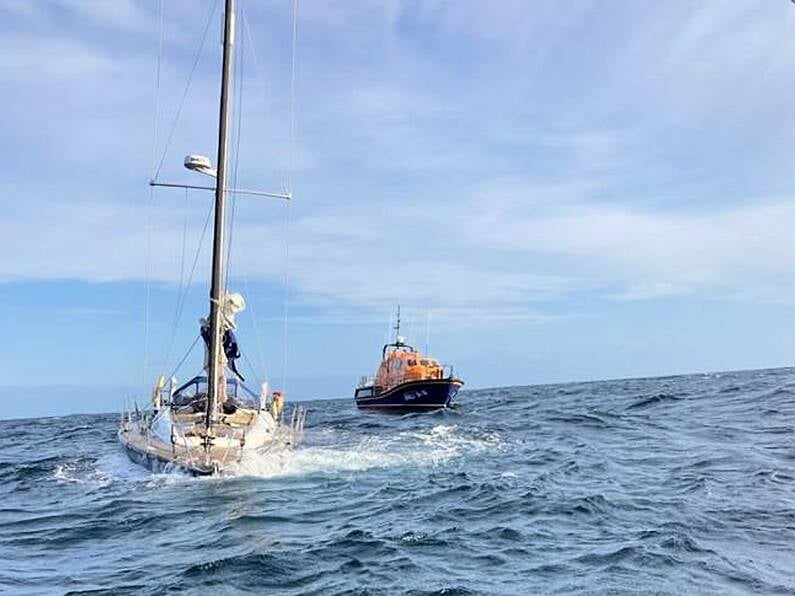 Kilmore Quay RNLI comes to the aid of three anglers in difficulty 50 miles off the Wexford coast