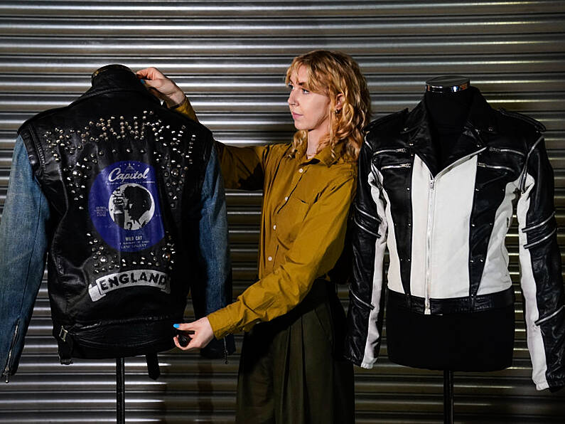 Jackets worn by late Michael Jackson and George Michael among top auction lots