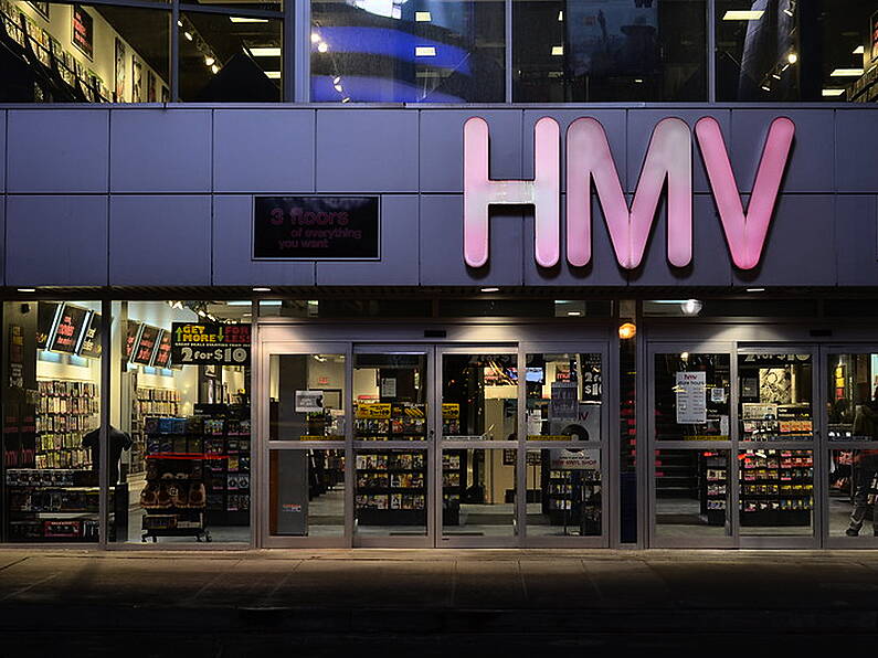 HMV to open Irish store after almost a decade away