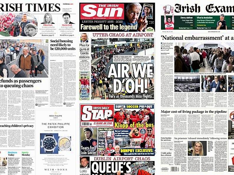 What the papers say: Monday's front pages