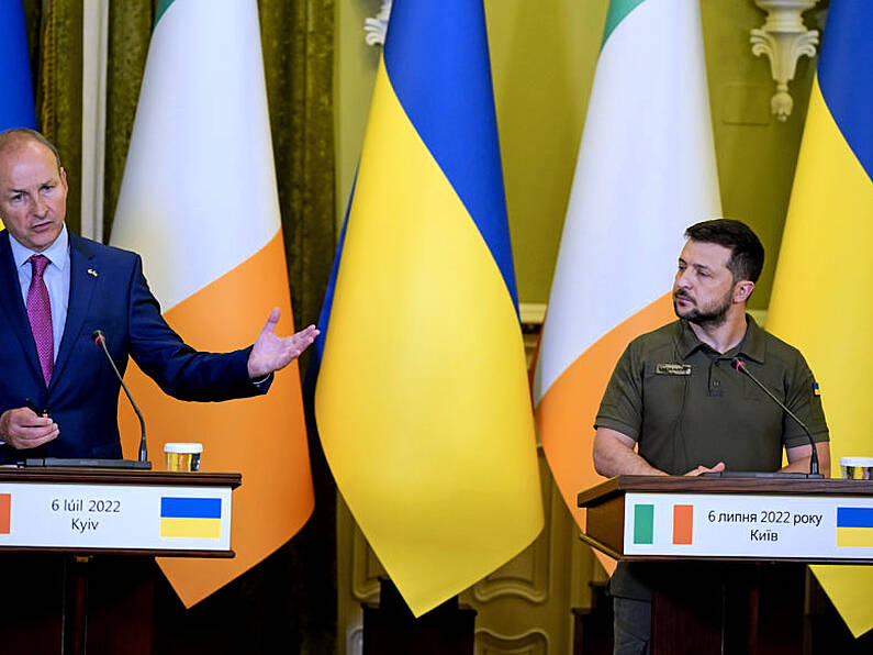 Taoiseach holds meeting with President Zelenskiy in Kyiv