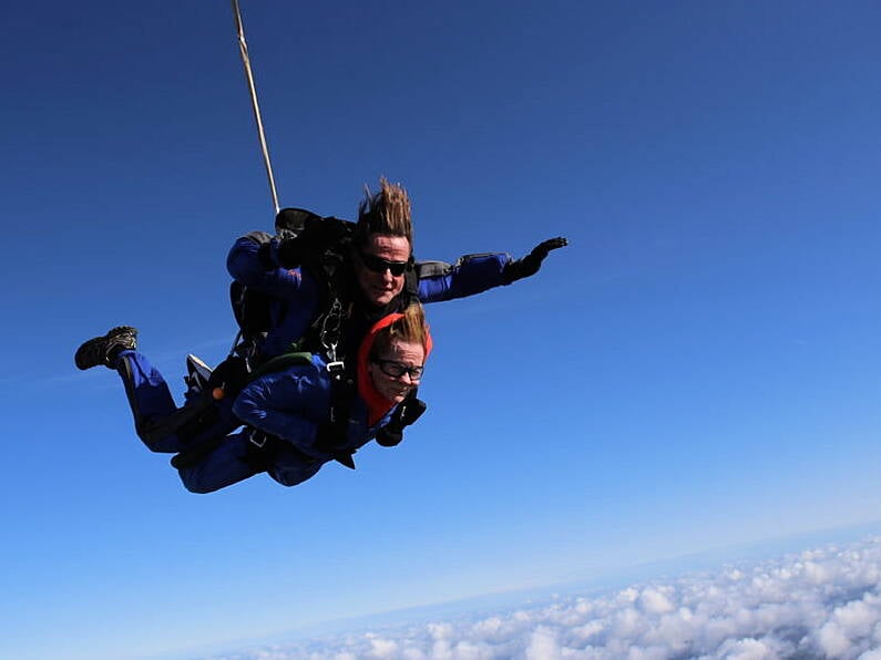 Daredevil granny (86) takes to the skies again by flying a plane