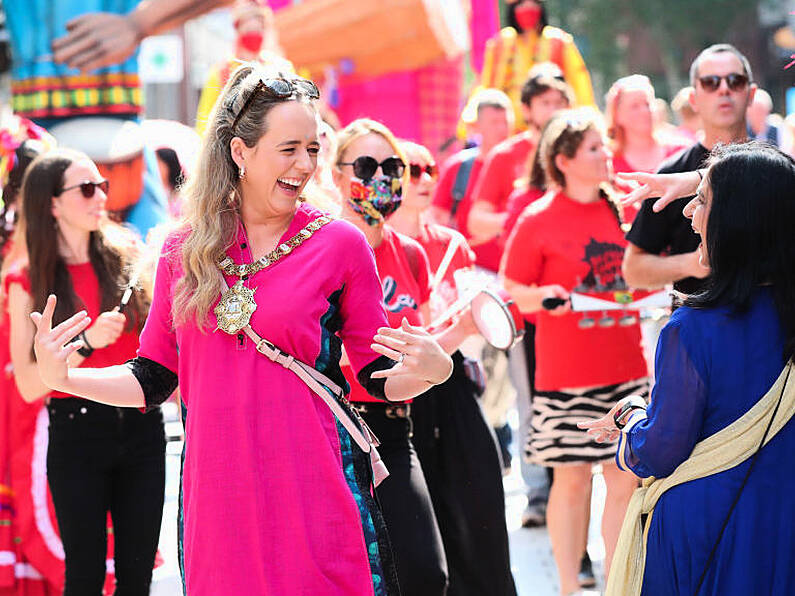 Colour fills Belfast streets as city marks largest cultural diversity festival