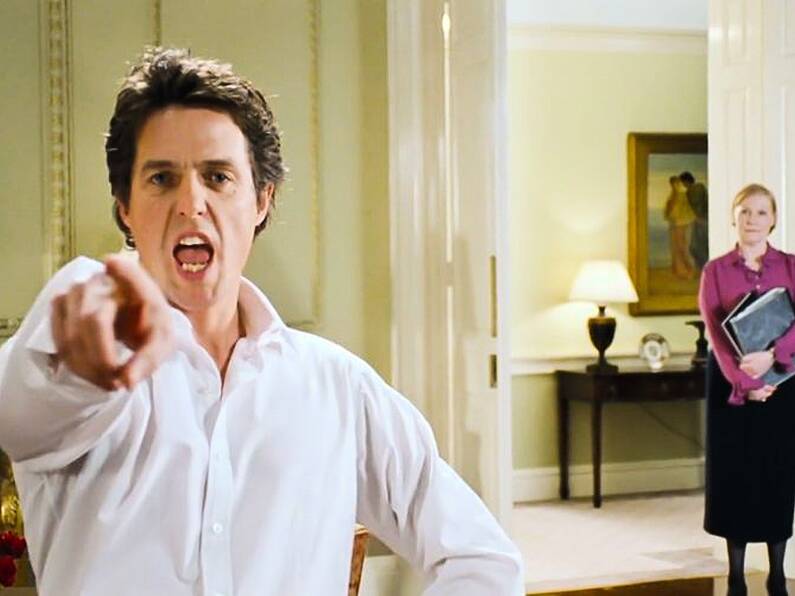 Hugh Grant says Love Actually’s Downing Street dance scene is ‘excruciating’