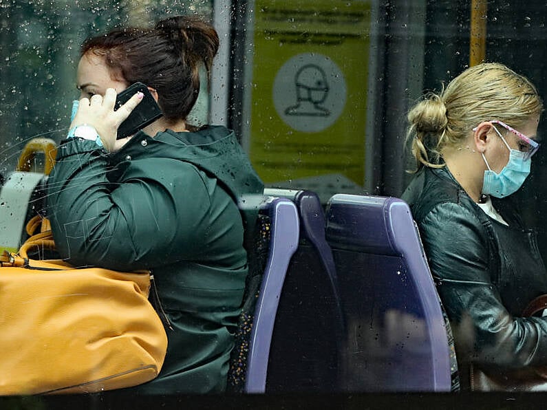 HSE recommends face masks on transport as Covid cases surge