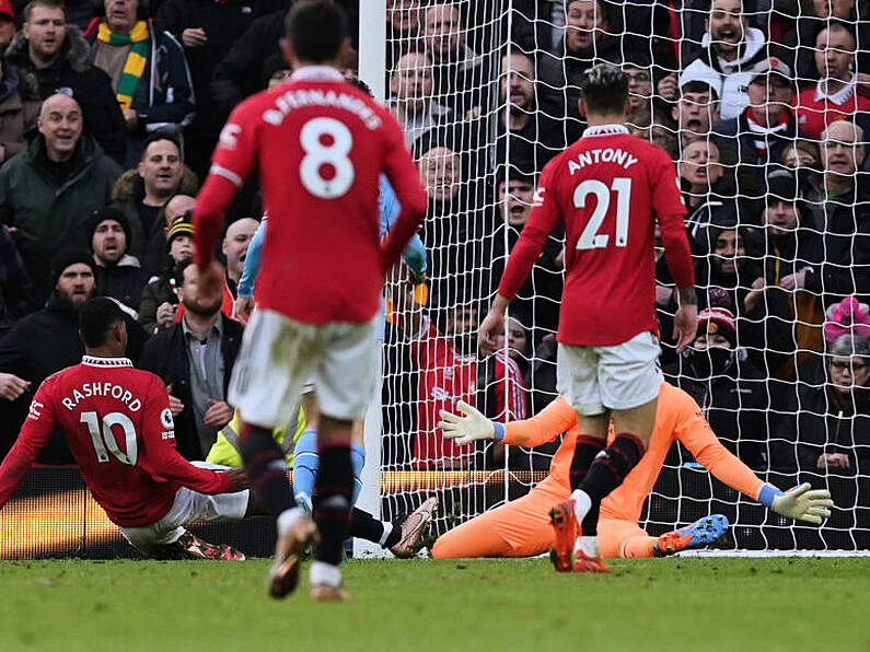 Marcus Rashford scores derby winner as Manchester United hit back to beat City